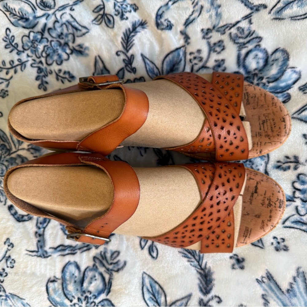 Skechers Tan Casual Sandals with Woven Detail